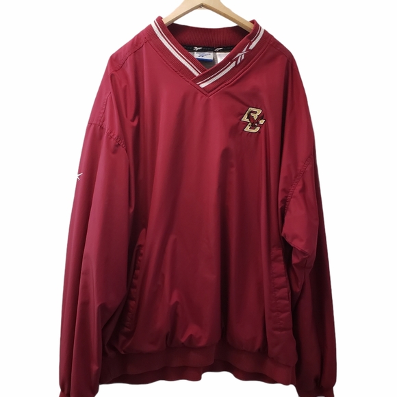 Reebok Other - Boston College (BC) Reebok maroon v-neck pullover